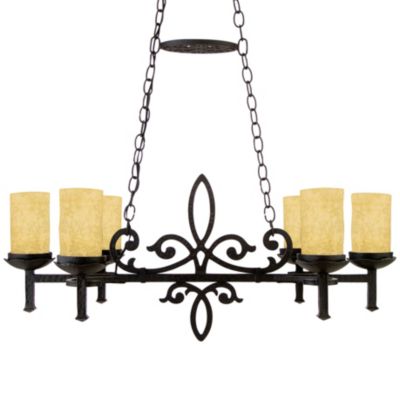 La Parra Linear Chandelier by Quoizel - Starlight Lighting USA and Canada